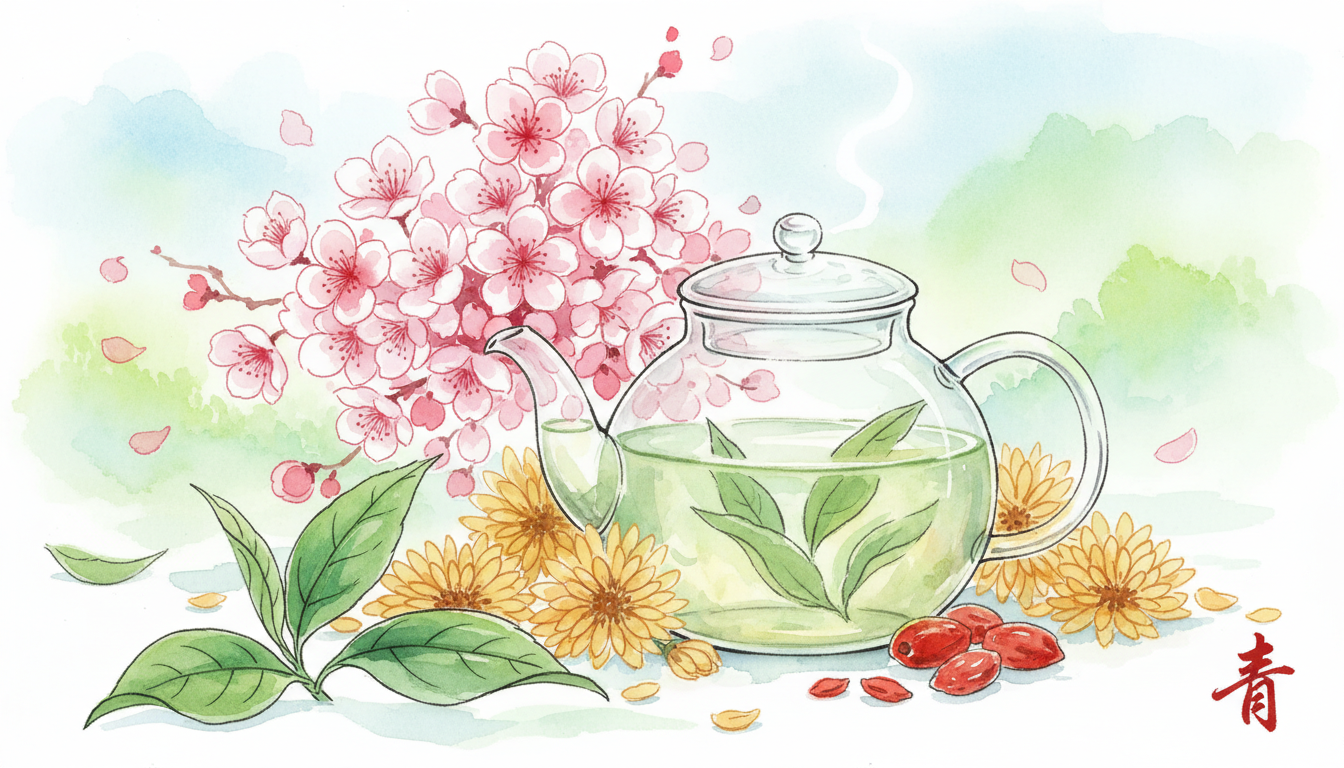 春季养肝 - 清新舒畅的春季养生